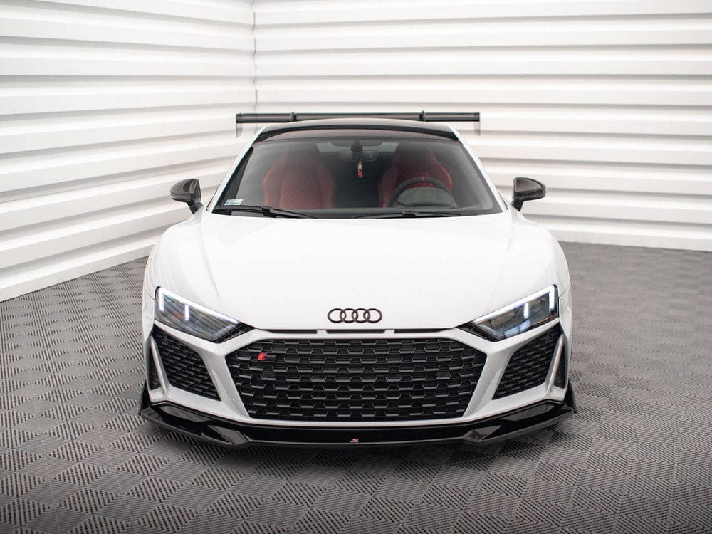 Maxton Design Front Splitter V.3 + Flaps Audi R8 Mk2 Facelift Maxton Design SR