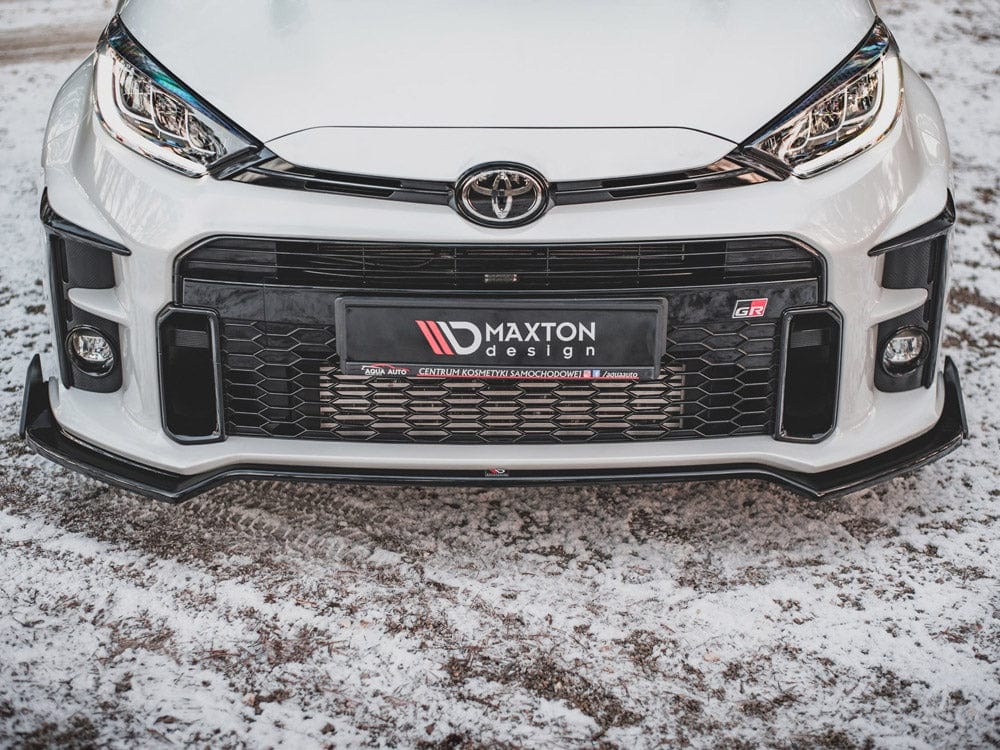 Maxton Design Front Splitter V.3 + Flaps Toyota GR Yaris Mk4 Maxton Design SR