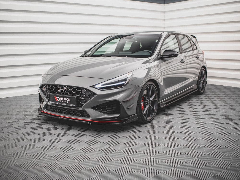Maxton Design Front Splitter V.3 Hyundai I30 N Hatchback/fastback MK3 Facelift 2020- Maxton Design SR