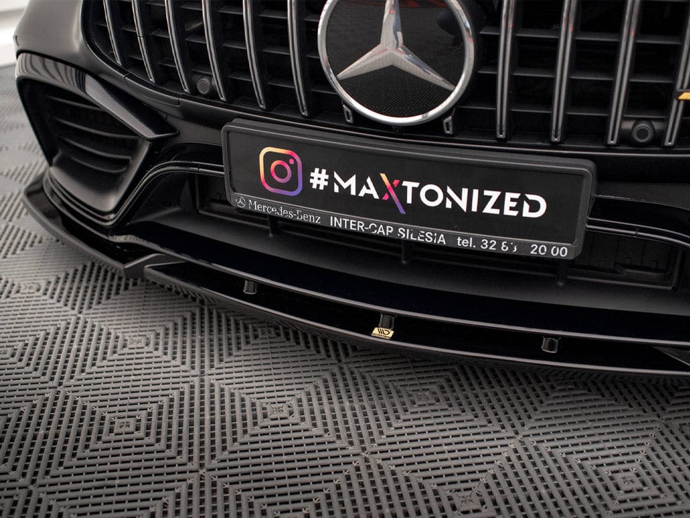 Maxton Design Front Splitter V.3 Mercedes AMG GT 63S 4-door Coupe Aero Maxton Design SR