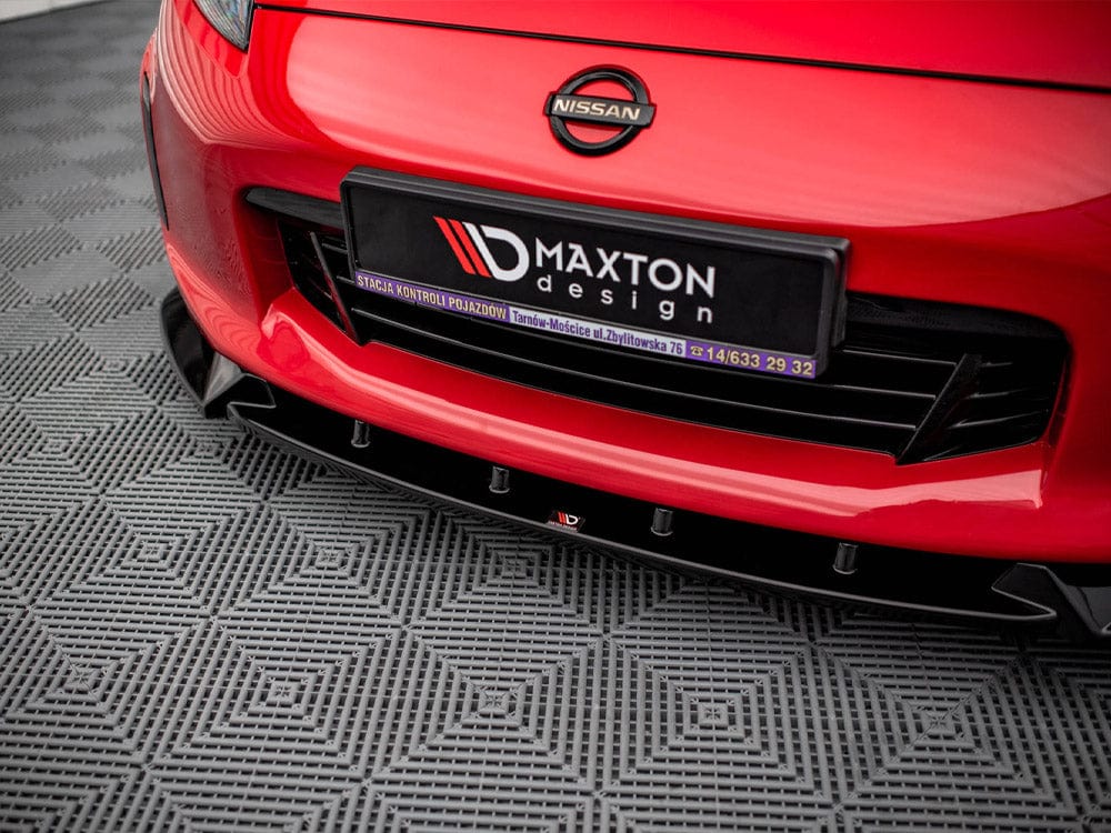 Maxton Design Front Splitter V.3 Nissan 370Z Facelift 2012-2020 Maxton Design SR
