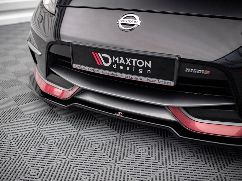 Maxton Design Front Splitter V.3 Nissan 370Z Nismo Facelift 2014-2020 Maxton Design SR