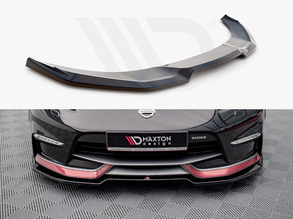 Maxton Design Front Splitter V.3 Nissan 370Z Nismo Facelift 2014-2020 Maxton Design SR