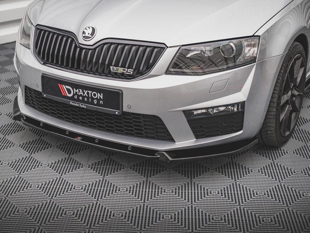Maxton Design Front Splitter V.3 Skoda Octavia RS MK3 2013-2016 Maxton Design SR