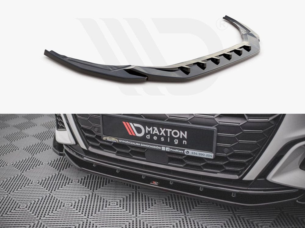Maxton Design Front Splitter V.4 Audi S3 / A3 S-line 8Y 2020- Maxton Design SR