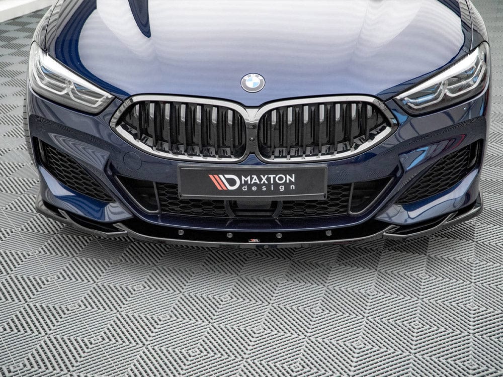 Maxton Design Front Splitter V.4 Bmw 8 Coupe M-pack G15 / 8 GRAN Coupe M-pack G16 2018- Maxton Design SR