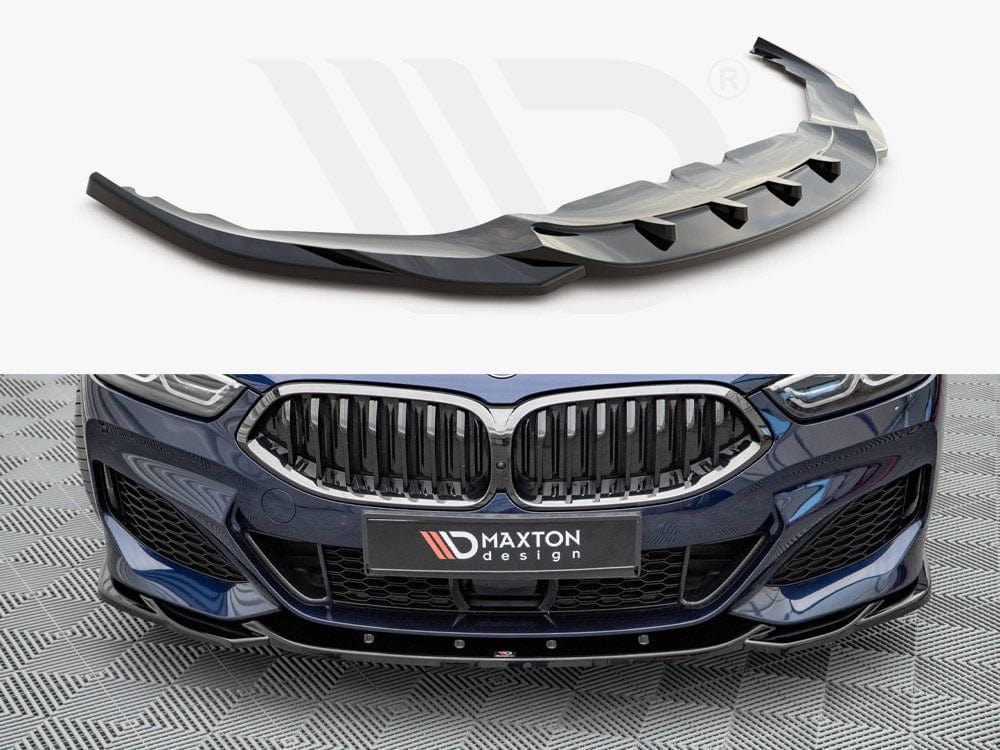 Maxton Design Front Splitter V.4 Bmw 8 Coupe M-pack G15 / 8 GRAN Coupe M-pack G16 2018- Maxton Design SR