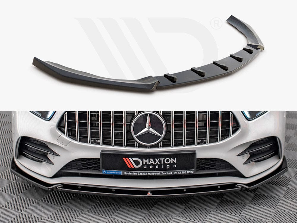 Maxton Design Front Splitter V.4 Mercedes A35 AMG / AMG-Line W177 Maxton Design SR