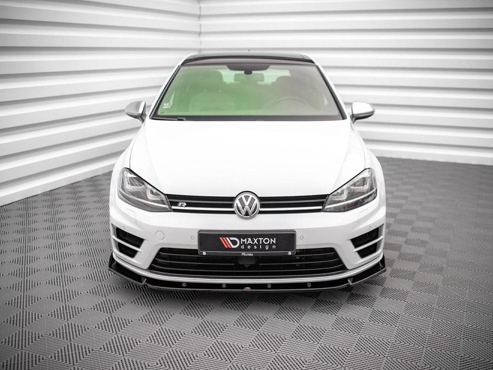 Maxton Design Front Splitter V.4 VW Golf R MK7 2013-2016 Maxton Design SR