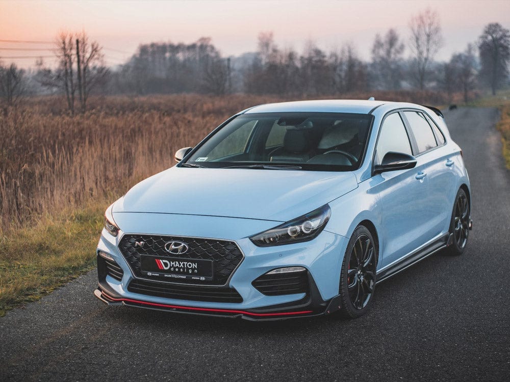 Maxton Design Front Splitter V.6 + Flaps Hyundai I30 N Mk3 Hatchback / Fastback Maxton Design SR