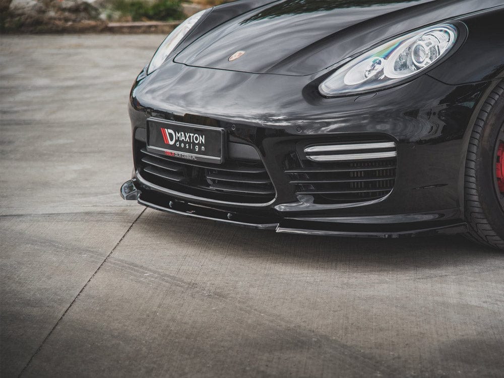 Maxton Design Front Splitter V1 Porsche Panamera Turbo 970 Facelift 2013-2016 Maxton Design SR