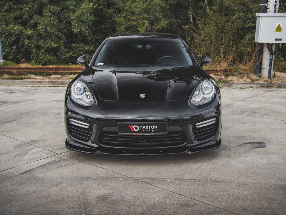 Maxton Design Front Splitter V1 Porsche Panamera Turbo 970 Facelift 2013-2016 Maxton Design SR