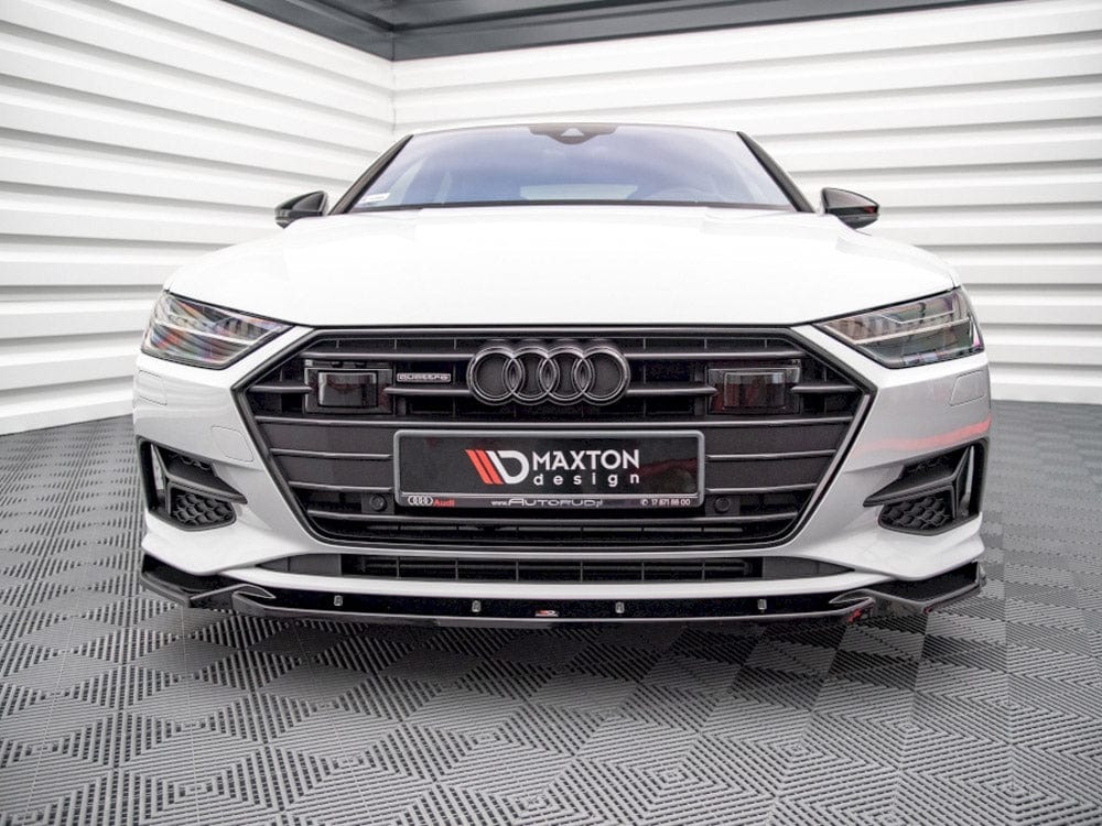 Maxton Design Front Splitter V2 Audi A7 C8 2018- Maxton Design SR