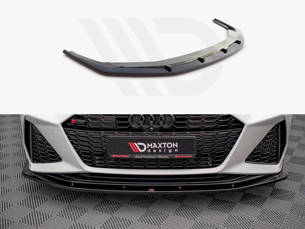 Maxton Design Front Splitter V2 Audi RS6 C8 / RS7 C8 2019- Maxton Design SR