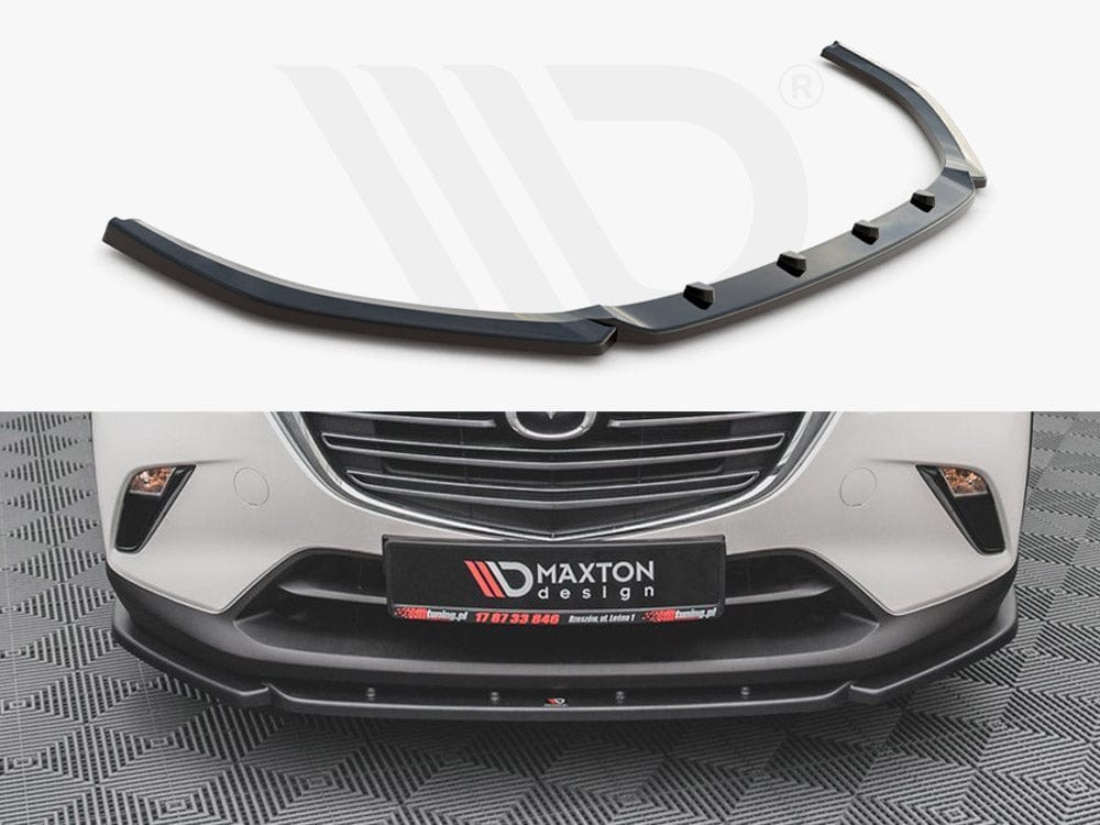 Maxton Design Front Splitter V2 Mazda CX-3 2015- Maxton Design SR