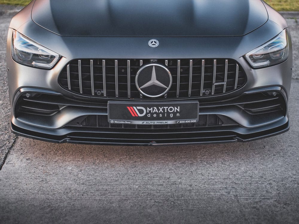 Maxton Design Front Splitter V2 Mercedes AMG GT 53 4-door Coupe 2018- Maxton Design SR