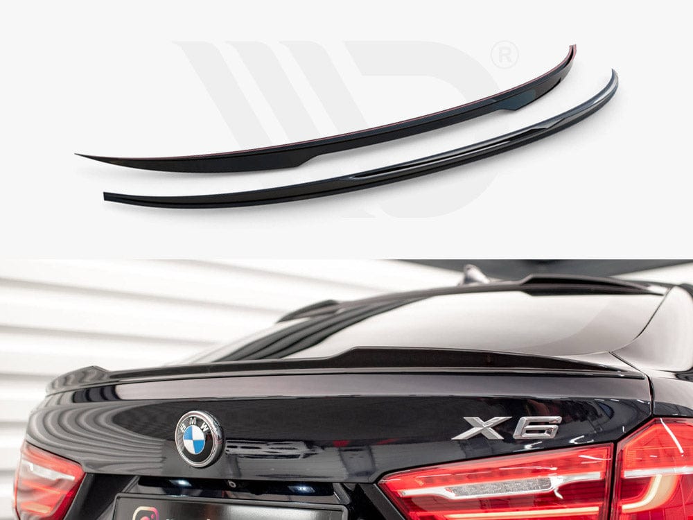 Maxton Design Gloss Black 3D Spoiler CAP V.1 BMW X6 M-Pack F16 Maxton Design SR