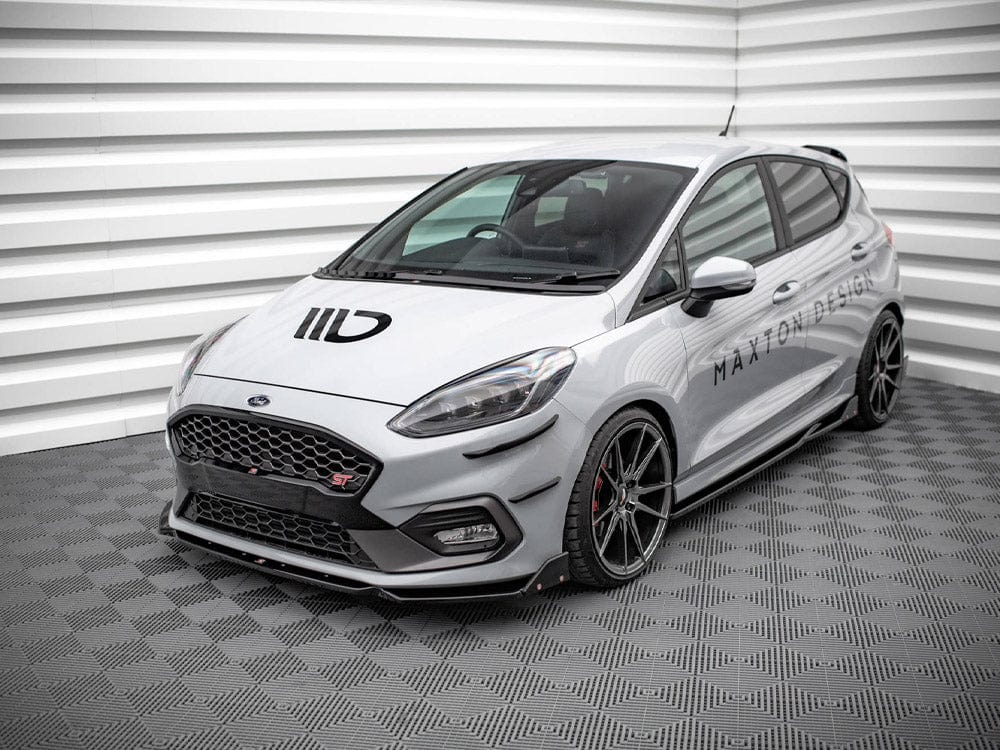 Maxton Design Gloss Black Bonnet Extension Ford Fiesta Mk8 Standard / ST-Line / ST 2017- Maxton Design SR