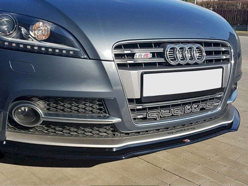 Maxton Design Gloss Black Front Splitter Audi TT S / S-Line Mk2 8J Maxton Design SR