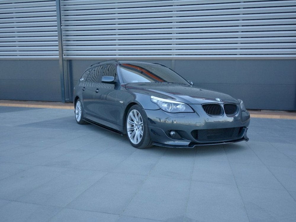 Maxton Design Gloss Black Front Splitter Bmw 5 E60/61 M-pack Maxton Design SR