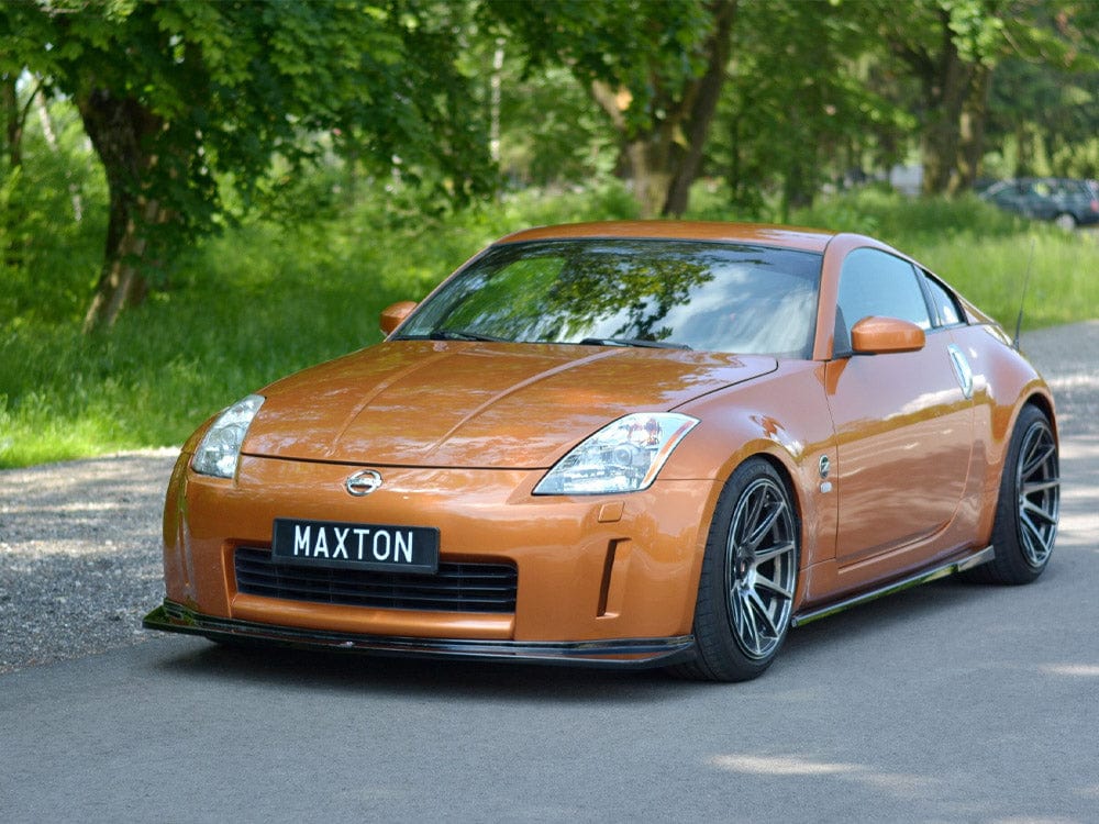 Maxton Design Gloss Black Front Splitter Nissan 350Z Maxton Design SR