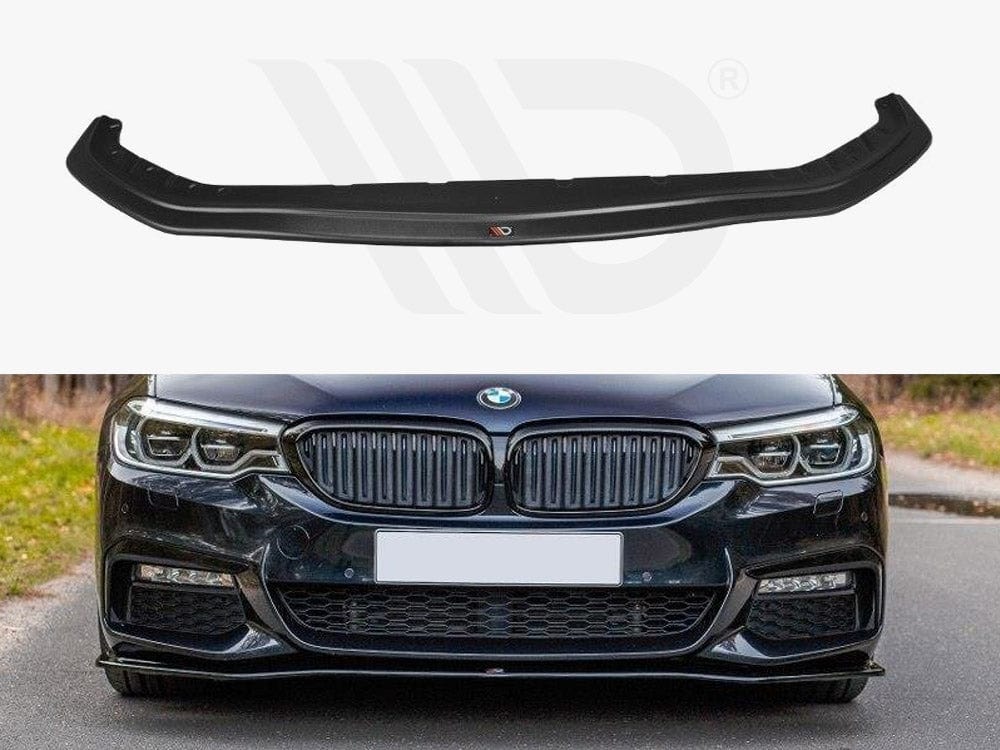 Maxton Design Gloss Black Front Splitter V.2 Bmw 5 G30 / G31 M-sport 2017-2020 Maxton Design SR