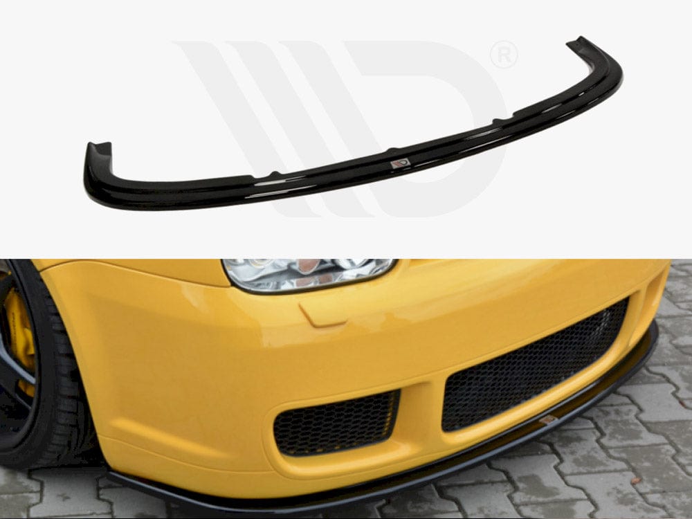 Maxton Design Gloss Black Front Splitter VW Golf IV R32 Maxton Design SR