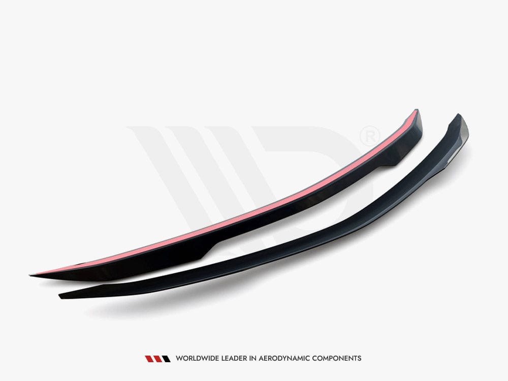 Maxton Design Gloss Black Lower Spoiler CAP Lamborghini URUS MK1 Maxton Design SR