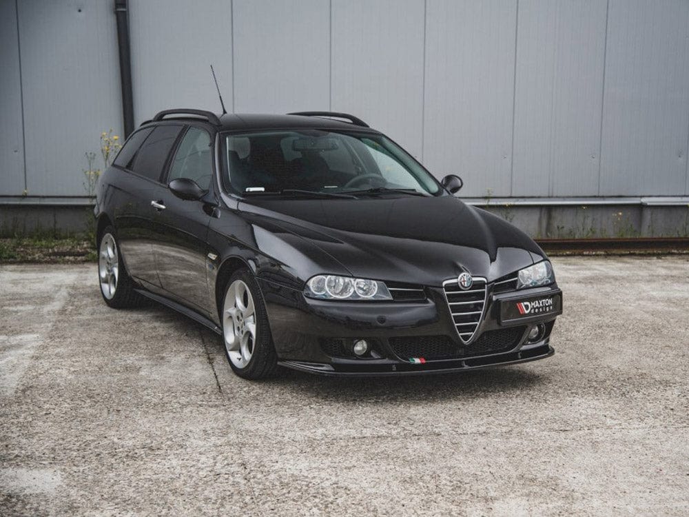 Maxton Design Gloss Black / No Front Splitter Alfa Romeo 156 Facelift 2003-2006 Maxton Design SR