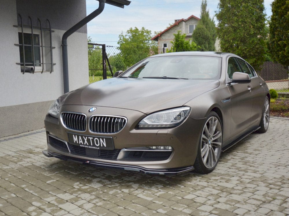 Maxton Design Gloss Black / No Front Splitter BMW 6 Gran Coupe Maxton Design SR