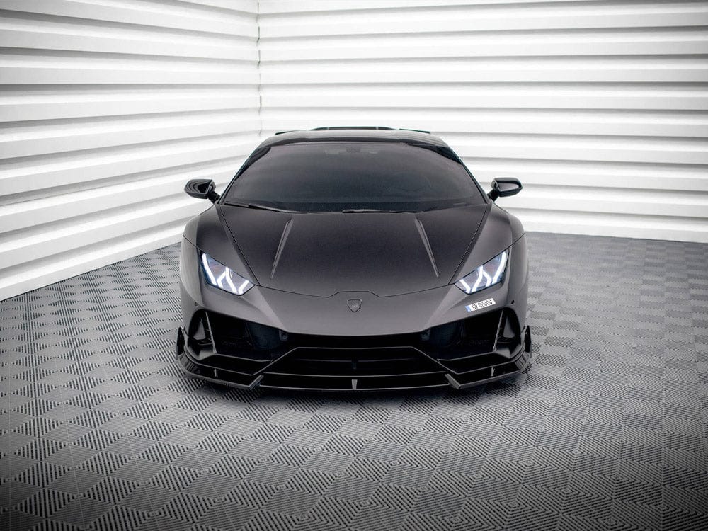 Maxton Design Gloss Black / No Front Splitter Lamborghini Huracan EVO Maxton Design SR