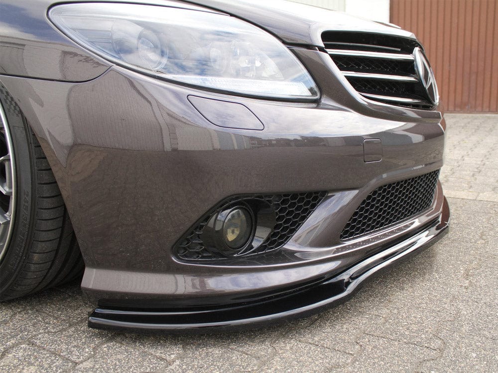 Maxton Design Gloss Black / No Front Splitter Mercedes CL 500 C216 Amgline 2006-2010 Maxton Design SR