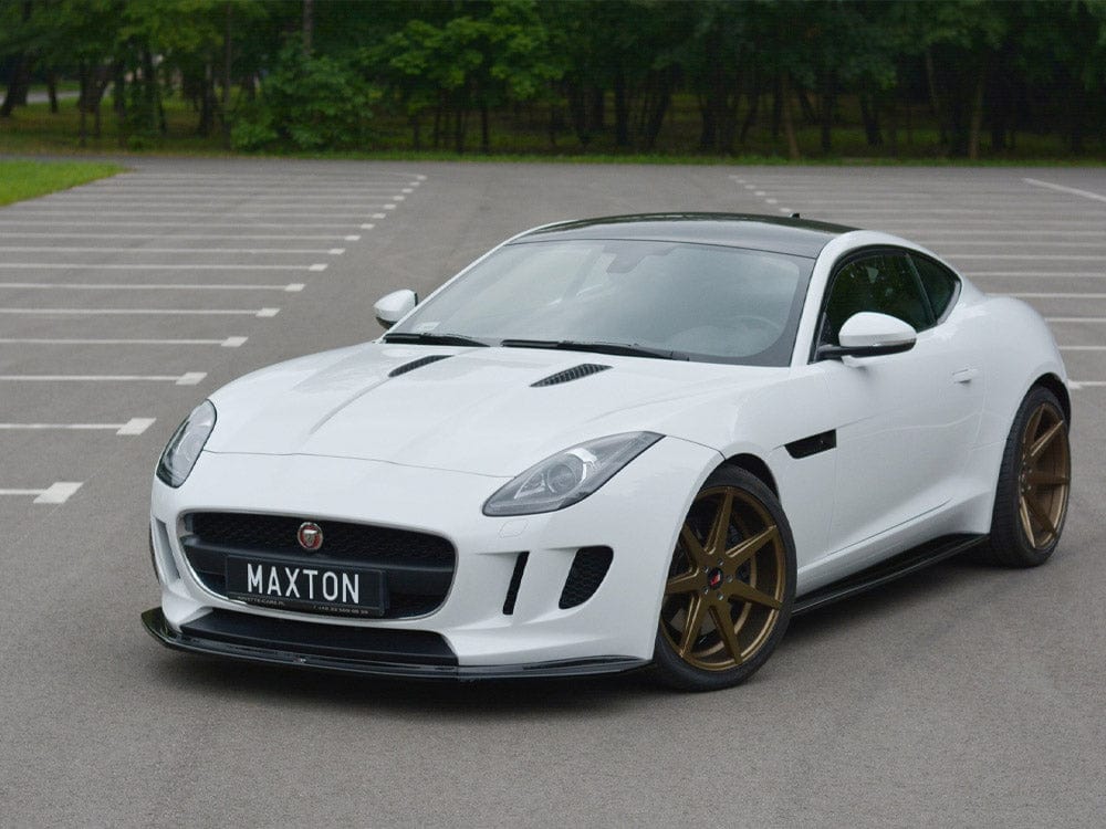 Maxton Design Gloss Black / No Front Splitter V.1 Jaguar F Type 2013-16 Maxton Design SR