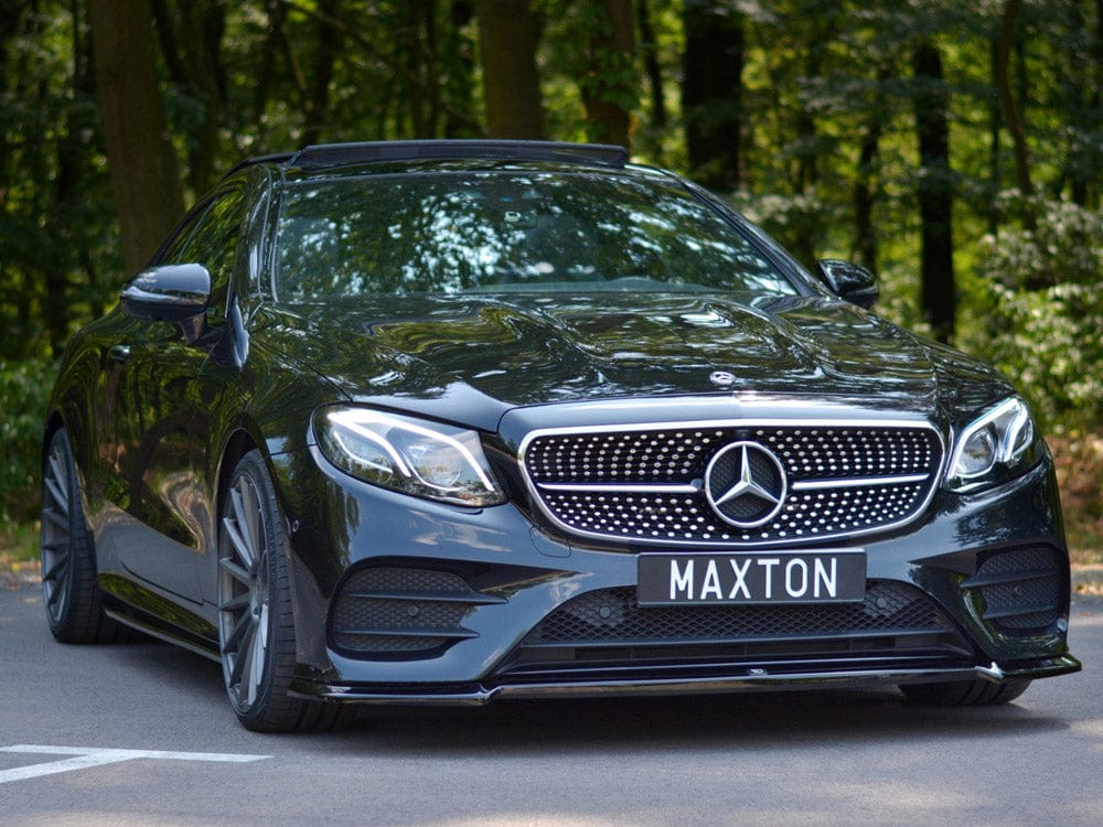 Maxton Design Gloss Black / No Front Splitter V.2 Mercedes E-Class W213 Coupe (C238) AMG-Line Maxton Design SR