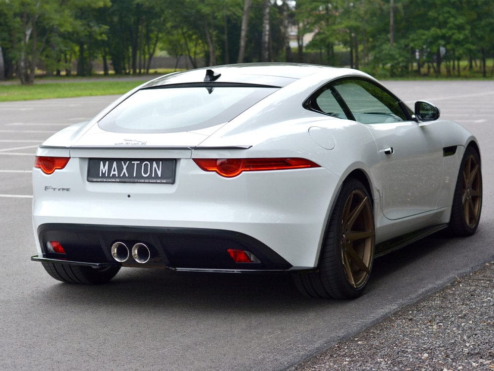 Maxton Design Gloss Black / No Rear Side Splitters Jaguar F Type 2013-16 Maxton Design SR