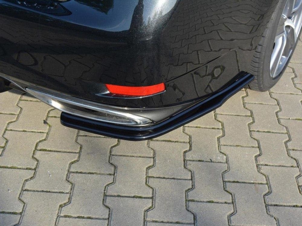 Maxton Design Gloss Black / No Rear Side Splitters Lexus GS Mk4 Facelift T 2015-UP Maxton Design SR