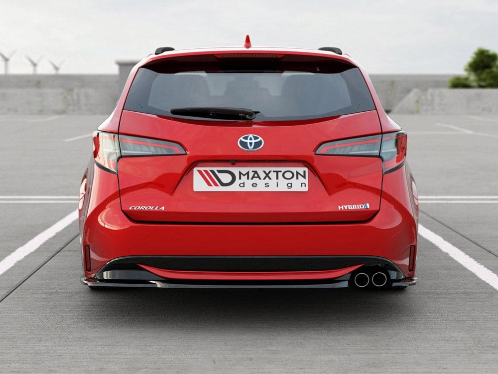Maxton Design Gloss Black / No Rear Side Splitters Toyota Corolla MK12 Touring Sports 2019- Maxton Design SR