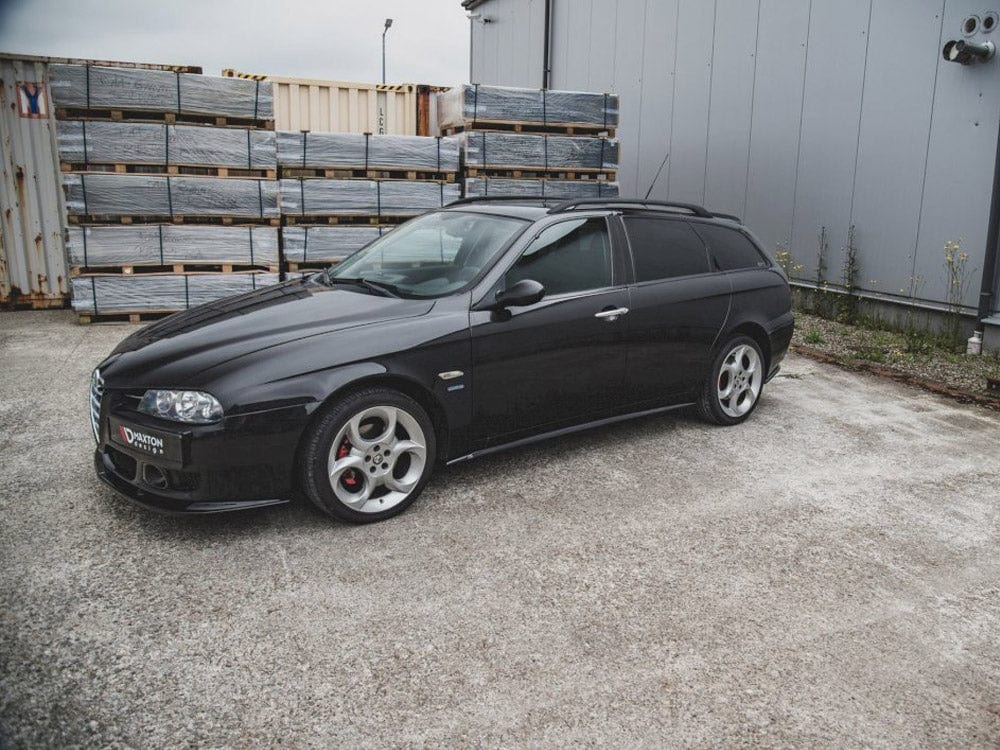 Maxton Design Gloss Black / No Side Skirts Diffusers Alfa Romeo 156 Facelift 2003-2006 Maxton Design SR