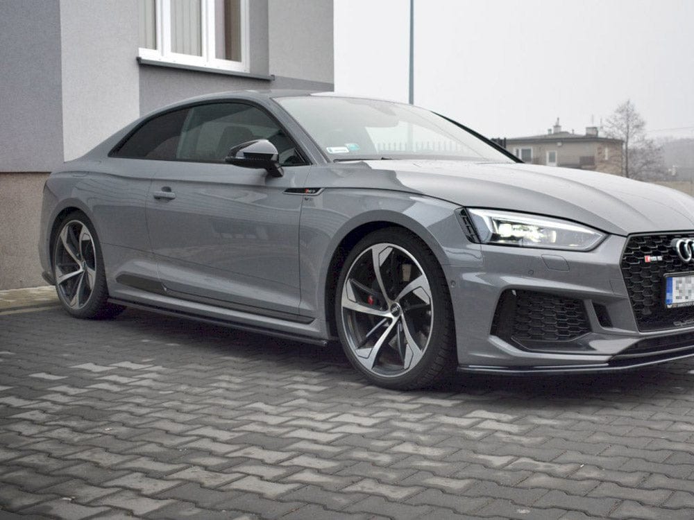 Maxton Design Gloss Black / No Side Skirts Diffusers Audi RS5 F5 Coupe Maxton Design SR