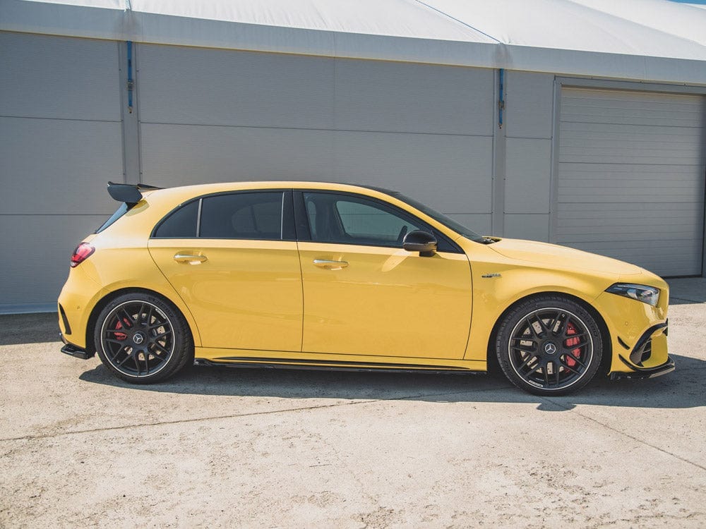 Maxton Design Gloss Black / No Side Skirts Diffusers Mercedes-amg A45 S W177 2019- Maxton Design SR