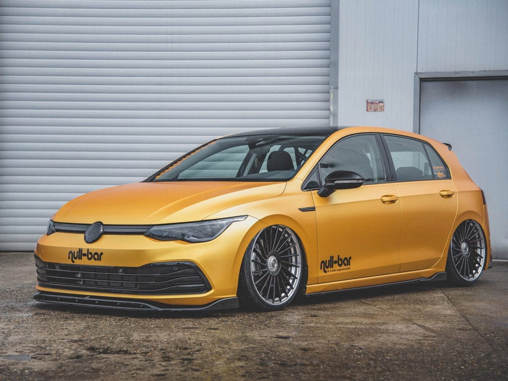 Maxton Design Gloss Black / No Side Skirts Diffusers V2 VW Golf MK8 2020- Maxton Design SR