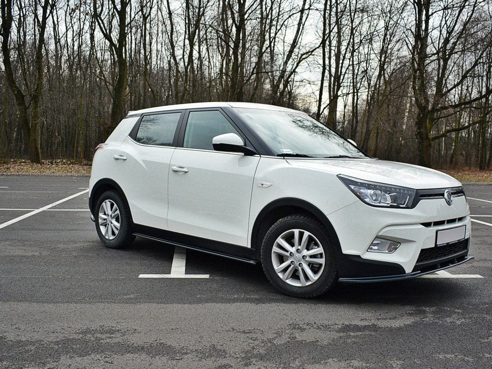 Maxton Design Gloss Black / No Side Skirts Splitters  Ssangyong Tivoli 2015-2019 Maxton Design SR