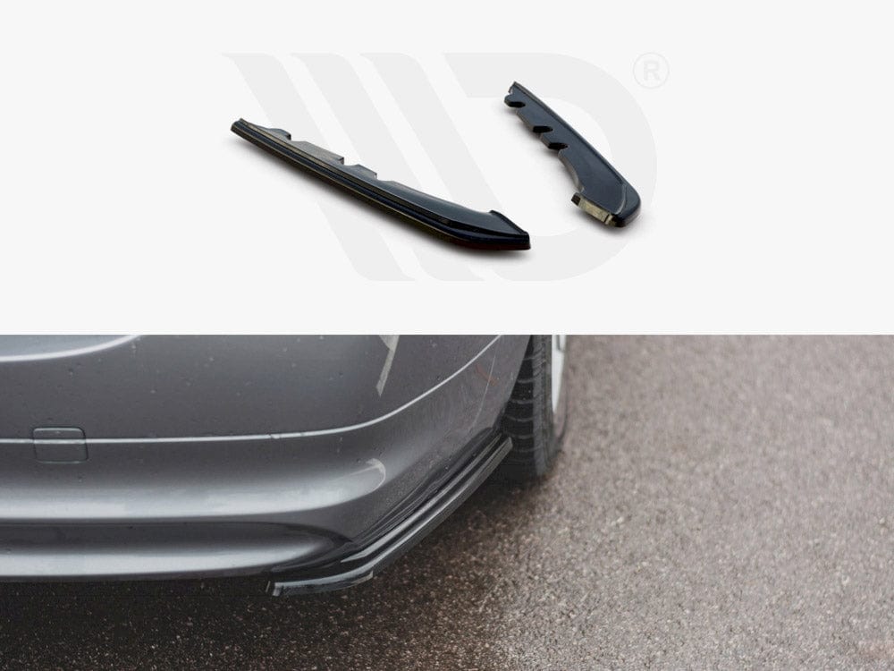 Maxton Design Gloss Black Rear Side Diffusers Bmw 3 Series E91 Facelift 2008-2011 Maxton Design SR