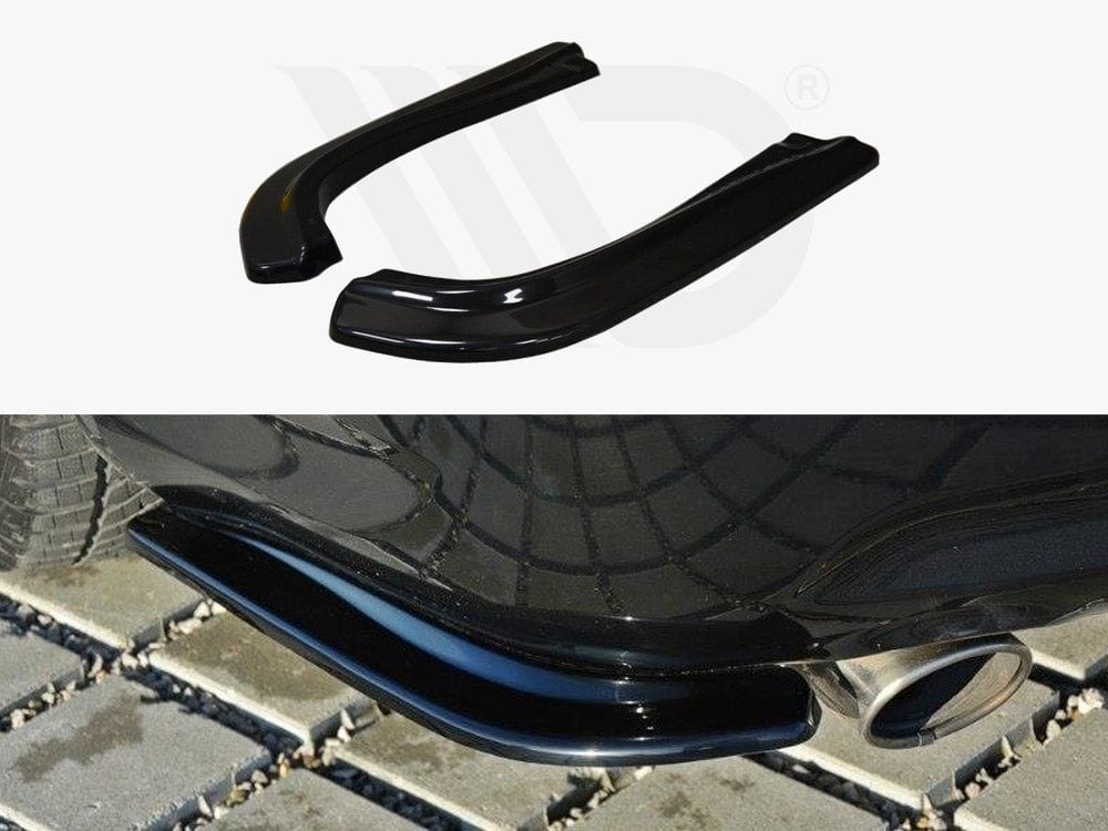 Maxton Design Gloss Black Rear Side Splitters Infiniti G37 Sedan 2009-2010 Maxton Design SR