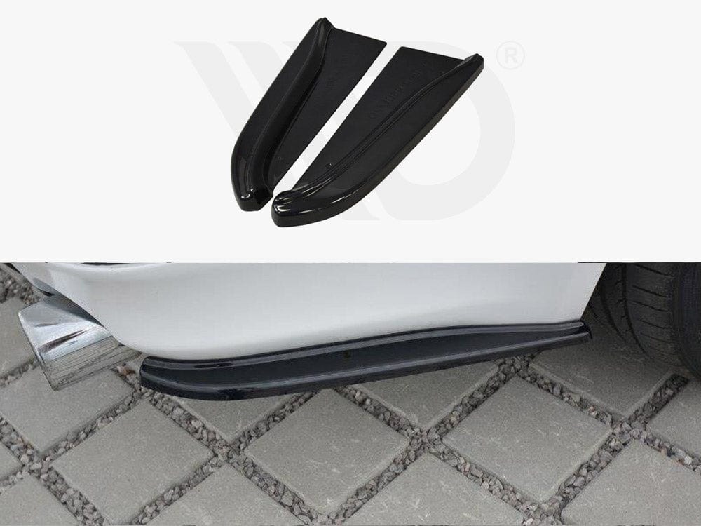 Maxton Design Gloss Black Rear Side Splitters Lexus IS MK2 Maxton Design SR