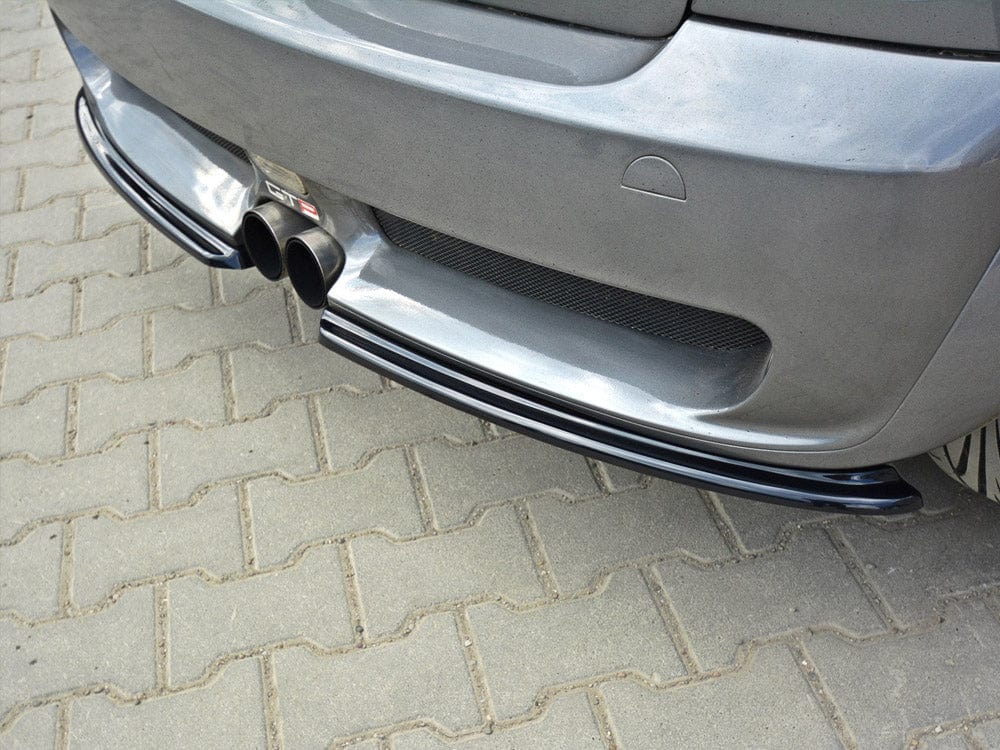 Maxton Design Gloss Black Rear Side Splitters Mini Cooper R53 S JCW 2003-2006 Maxton Design SR