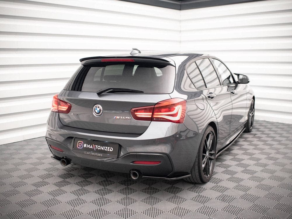 Maxton Design Gloss Black Rear Side Splitters V.2 BMW 1 F20 / F21 Facelift Maxton Design SR