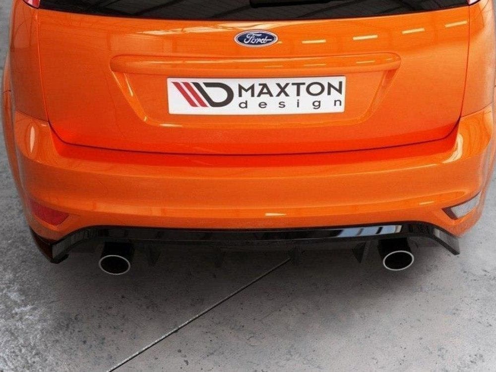 Maxton Design Gloss Black Rear Side Splitters V.2 Ford Focus II ST Facelift Maxton Design SR