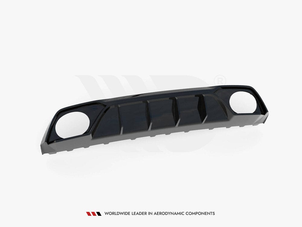 Maxton Design Gloss Black Rear Valance Audi RS3 8Y 2020- Maxton Design SR