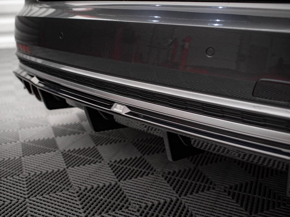 Maxton Design Gloss Black Rear Valance Audi S8 D5 Maxton Design SR